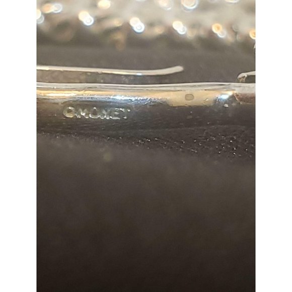 Monet Women's Sliver Signed 22'' Chain 5/16'' Wide Necklace - Picture 4 of 7